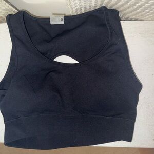 Classic Black Women's Sports Bra